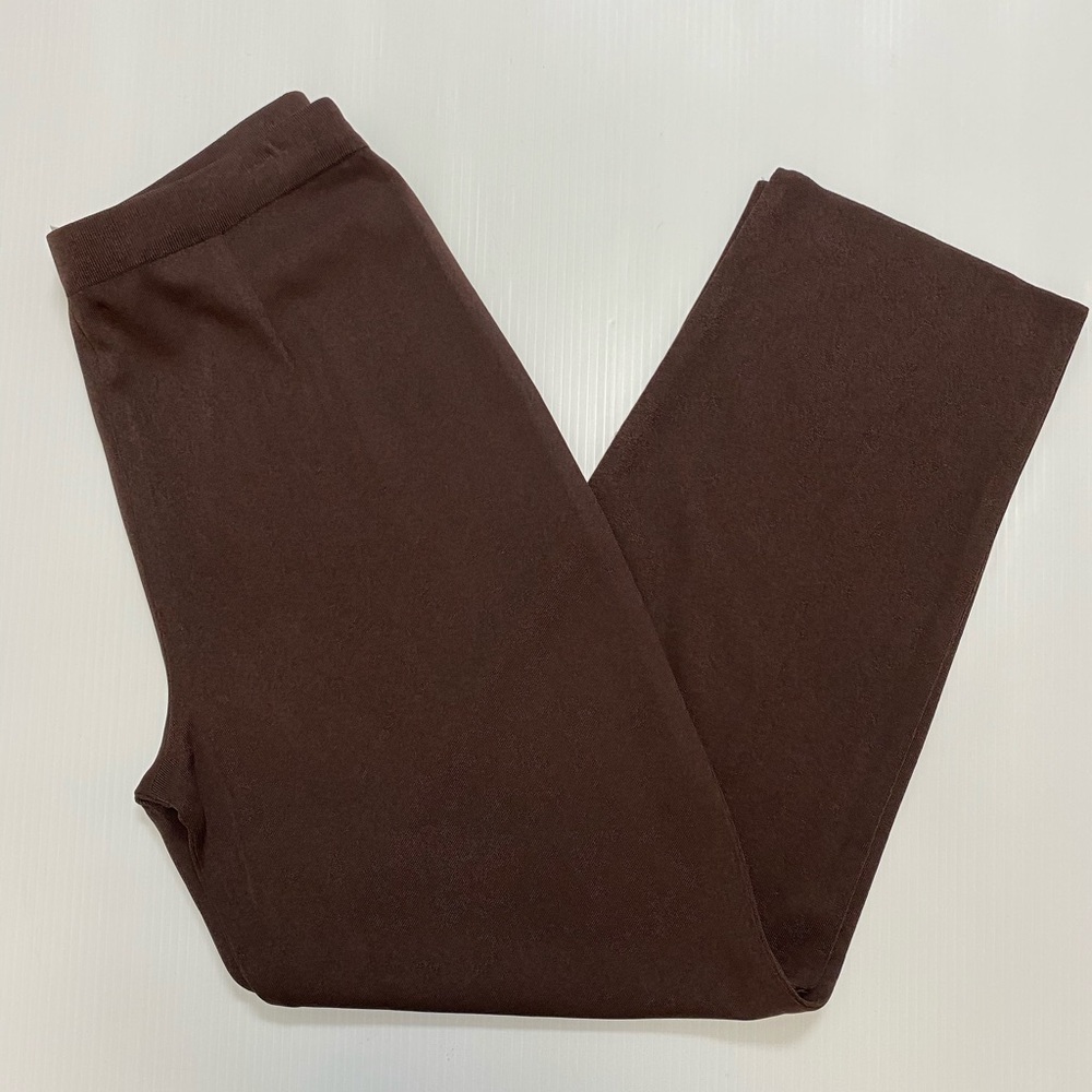 ⭐️SOLD⭐️Misook Brown Acrylic Pants